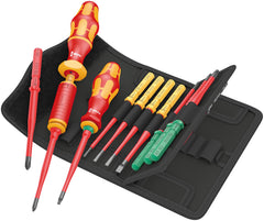 Wera | Kraftform Kompakt VDE | Interchangeable Extra-Slim Torque (1.2-3.0Nm) "Tool Finder" Screwdriver Set 16pc