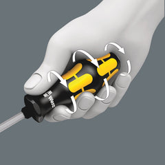 Wera Kraftform Chiseldriver Screwdriver | Single Slotted (Various Sizes )