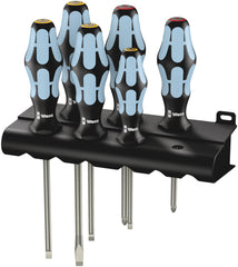 Wera 05032060001 | Kraftform Stainless Screwdriver Set 6pc + Plastic Rack (Various Styles)