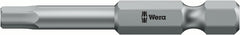 Wera | 840/4/1 Hex Screwdriver Bit - Single (Various Sizes)