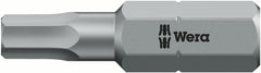 Wera | 840/4/1 Hex Screwdriver Bit - Single (Various Sizes)