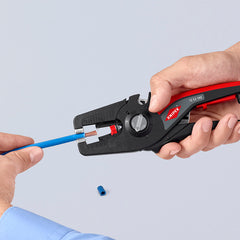 Knipex | 12 52 195 SB | "PreciStrip16" Automatic Insulation Stripper