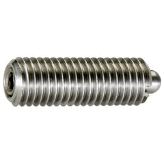 Halder | 22060 | Spring Plunger w/ Internal Hexagon & Seal | Standard | Stainless Steel | Pack of 10 - (Various Diameters)