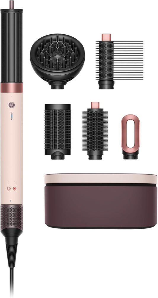 Dyson Airwrap Co-anda2x Multi-Styler and Dryer Curly+Coily Ceramic Pink and Rose Gold HS09 with 2 Years Dyson Warranty