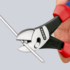 73 72 180 | TwinForce® High-Leverage Diagonal Cutter | Multi-Component Handle | Black Atramentized - 180mm