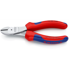 74 05 Series | High-Leverage Diagonal Cutter | Multi-Component Handle | Chrome Plated - (Various Sizes)