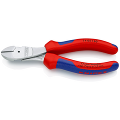 74 05 Series | High-Leverage Diagonal Cutter | Multi-Component Handle | Chrome Plated - (Various Sizes)