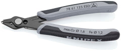 78 61 125 ESD | Electronics Super Knips® | Multi-Component Handle | Burnished Head / Tool Steel - 125mm