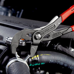 85 51 250 AF | Spring Hose Clamp Pliers (with Locking Button) | Non-Slip Handle | Grey Atramentized - 250mm