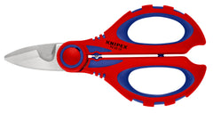 95 05 10 SB | Electricians Cable Shears w/ Crimping Profile + Plastic Tool Pouch