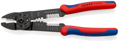 97 22 240 | Crimping Pliers (Technical Details Inside) | Multi-Component Handle - 240mm