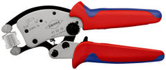 97 53 18 SB | Twistor®16 Self-Adjusting Crimping Pliers | Multi-Component Handle | Chrome Plated - 200mm