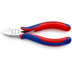 77 42 130 | Electronics Diagonal Cutter | Multi-Component Handle | Mirror Polished - 130mm