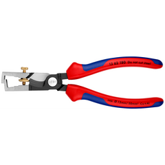 13 62 180 KNIPEX StriX® Insulation strippers with cable shears