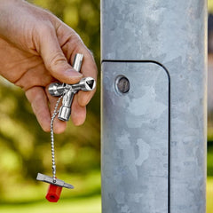 Knipex | 00 11 03 | Standard Cabinet Control Key | 76mm