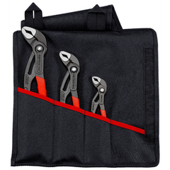 Knipex | 00 19 55 S9 | Cobra® Water Pump Pliers Set | 3pc + Tool Roll
