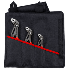 Knipex | 00 19 55 S8 | Cobra® Water Pump Pliers Set | 3pc + Tool Roll