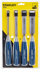 Stanley Bevel Edge Chisel Set, 0-16-129, 4 Pcs/Set