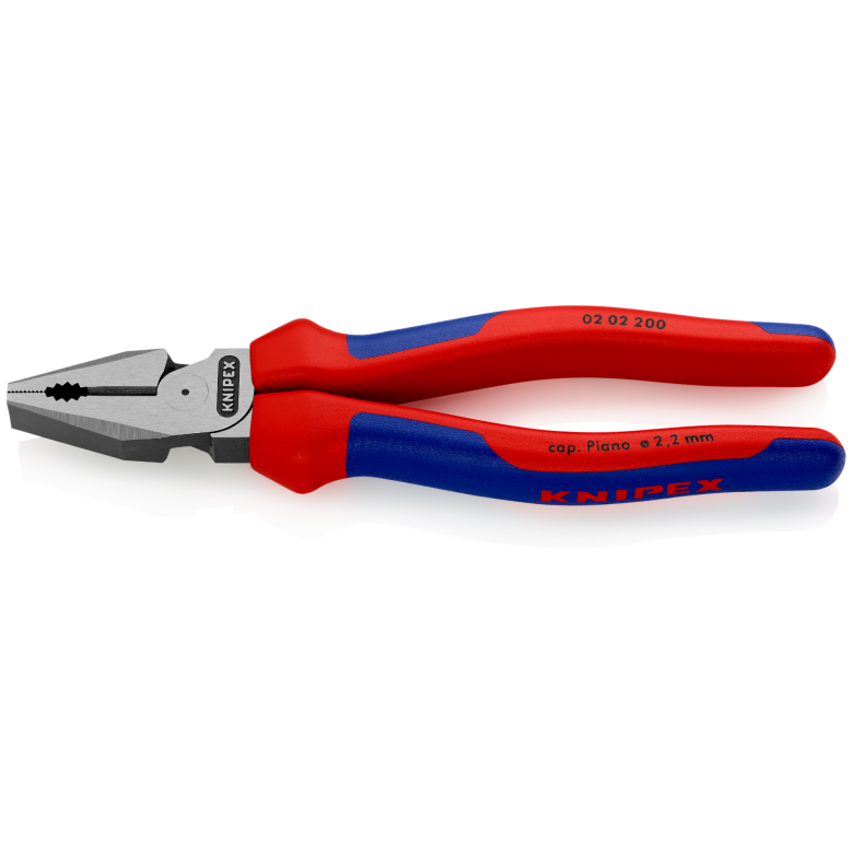 02 02 Series | High-Leverage Combination Pliers | Multi-Component Handle | Black A'tized - (Various Sizes)