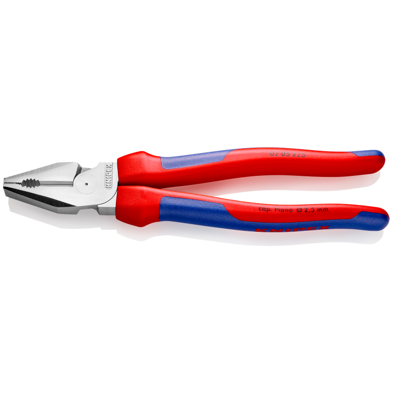 02 05 Series | High-Leverage Combination Pliers | Multi-Component Handle | Chrome - (Various Sizes)