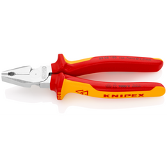 02 06 Series | VDE High-Leverage Combination Pliers | Multi-Component Handle | Chrome - (Various Sizes)