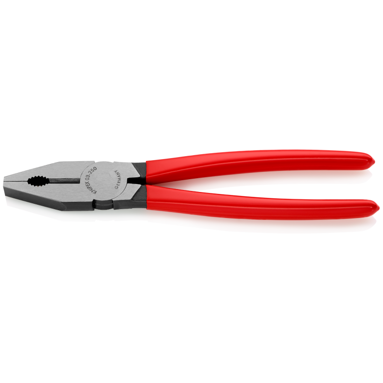 03 01 Series | Combination Pliers | Coated Handle | Black Atramentized - (Various Sizes)