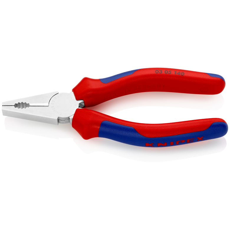 03 05 Series | Combination Pliers | Multi-Component Handle | Chrome Plated - (Various Sizes)