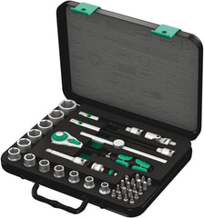 Wera 8100 Zyklop Speed Metric Ratchet Socket Set + Tool Case (Various Drives)