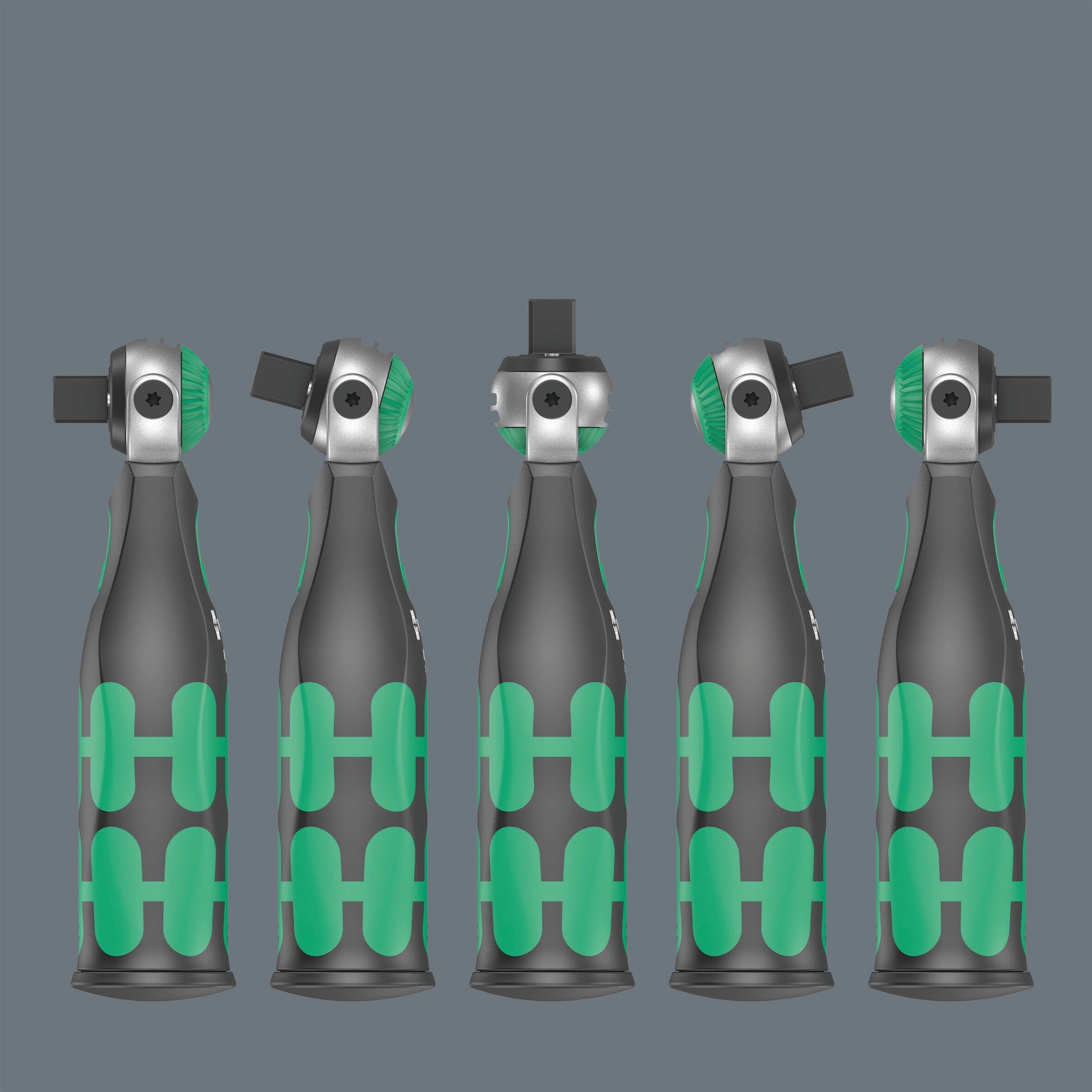 Wera 8009 Zyklop Pocket Ratchet Set + Tool Holster 18pc
