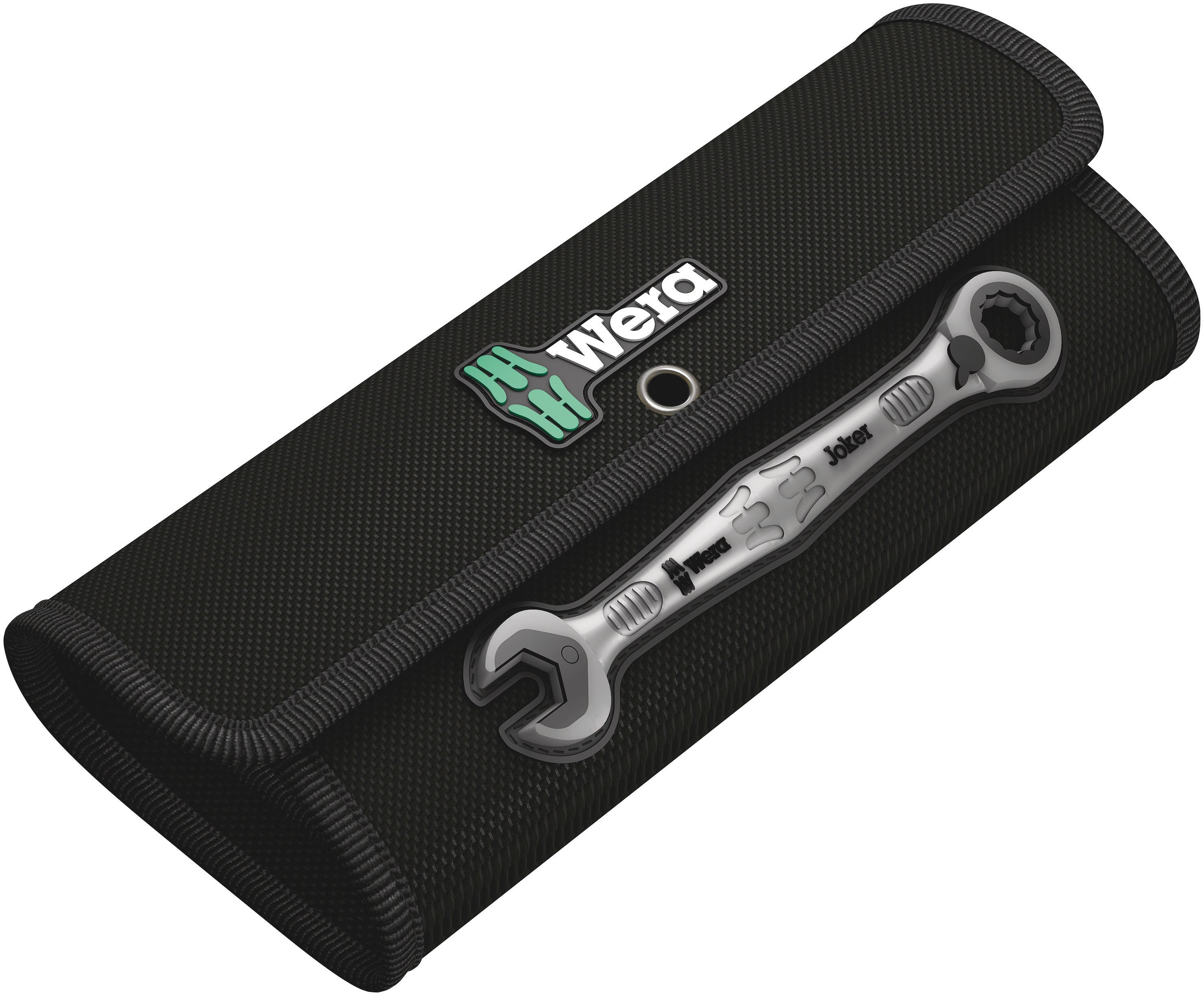 Wera 6000 Joker Ratchet Combination Spanner Set + Tool Pouch (Various Sizes)