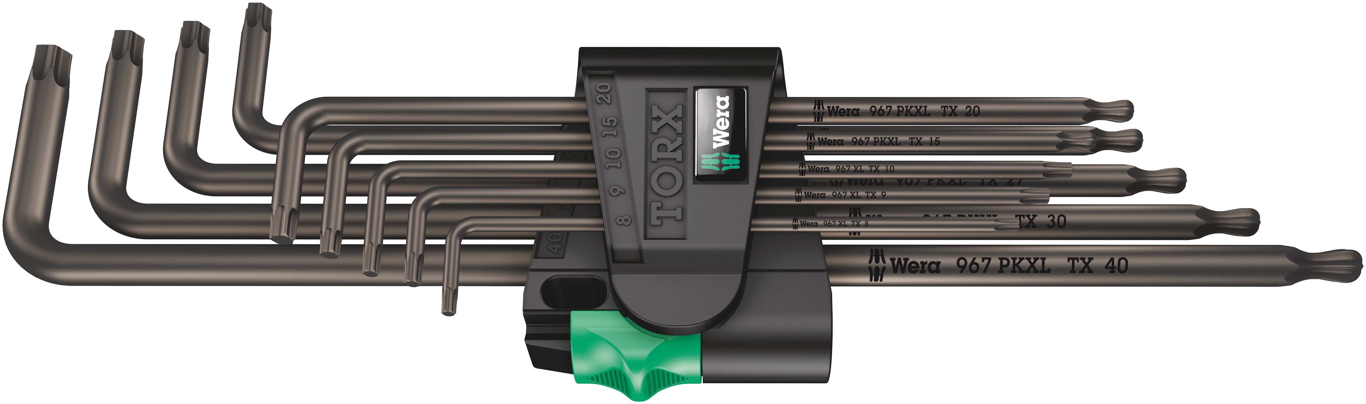 Wera Torx L-Key Set 9pc (Various Styles + Finishes)