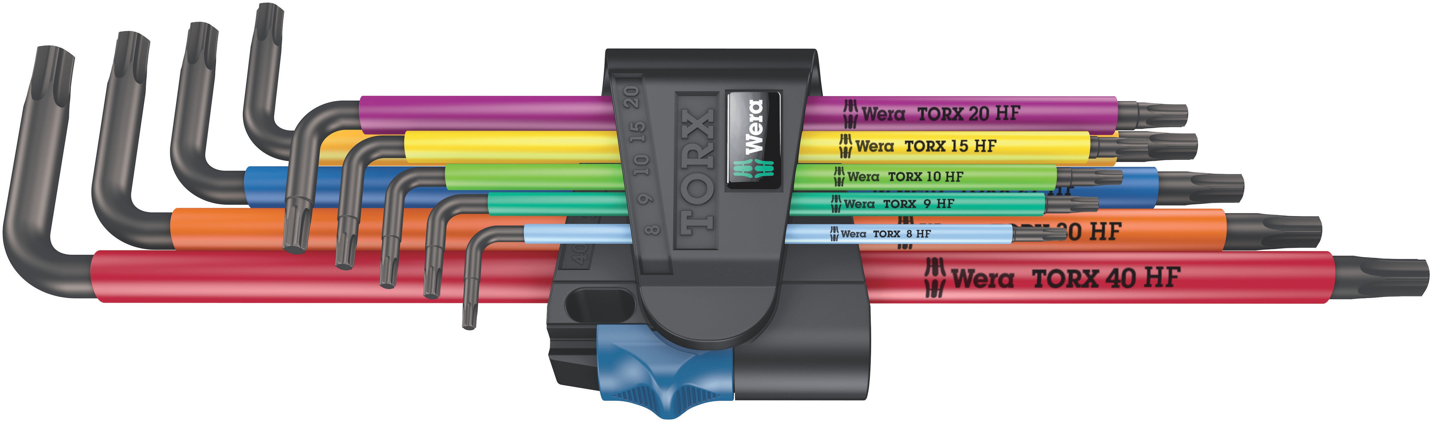 Wera Torx L-Key Set 9pc (Various Styles + Finishes)