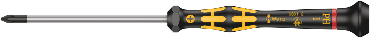 Wera 05030104001 | Kraftform Micro ESD Screwdriver | 0.40 x 2.5 x 80mm