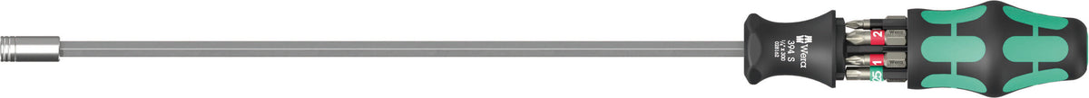 Wera 05051028001 |  Kraftform Kompakt | Universal Long Screwdriver with Bit Set 7pc
