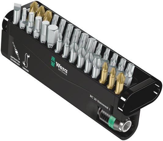 Wera 05056440001 | Bit-Check 30 Universal 1 Bit Set 30pc