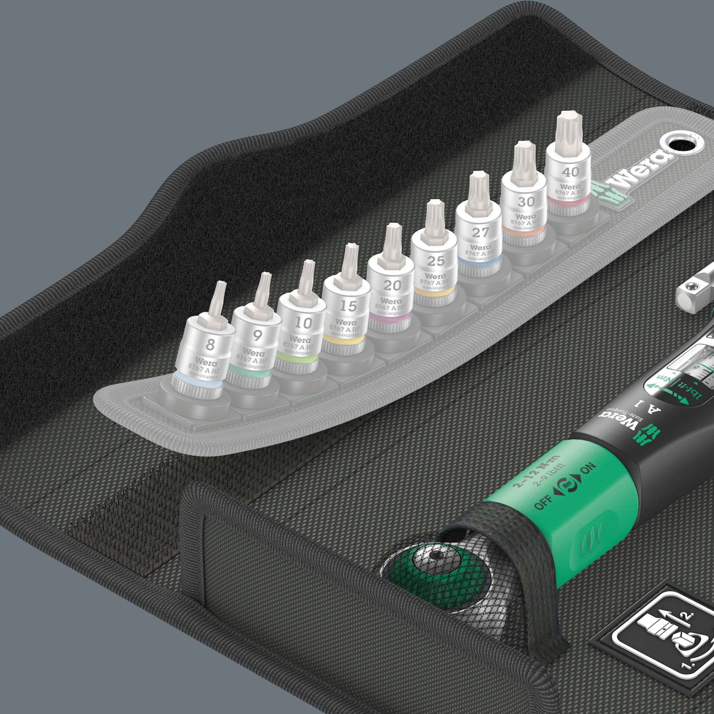 Wera Safe-Torque Wrench 2-12Nm Set (Various Styles)