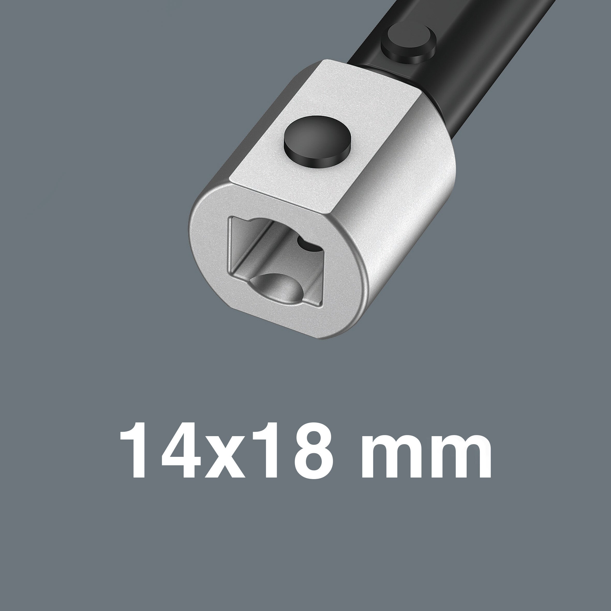 Wera | 05078345001 | 7783 C Square Drive Insert 1/2in - 14x18 mm
