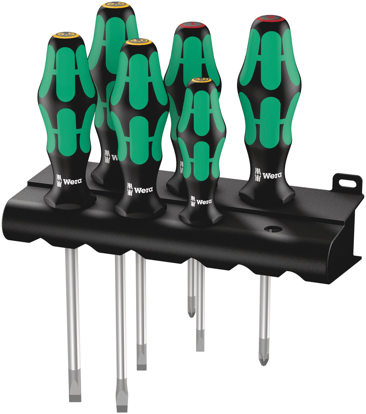 Wera Kraftform Screwdriver Set 6pc + Plastic Rack (Various Styles)