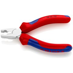 08 05 110 | Mini Combination Pliers | Multi-Component Handle | Chrome Plated - 110mm