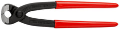 10 98 I220 | Front-Jaw Ear Clamp Pliers | Coated Handle | Black Atramentized - 220mm
