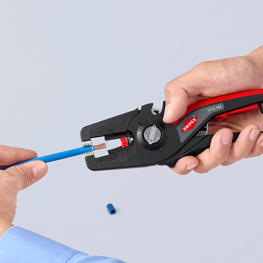 Knipex | 12 52 195 SB | "PreciStrip16" Automatic Insulation Stripper
