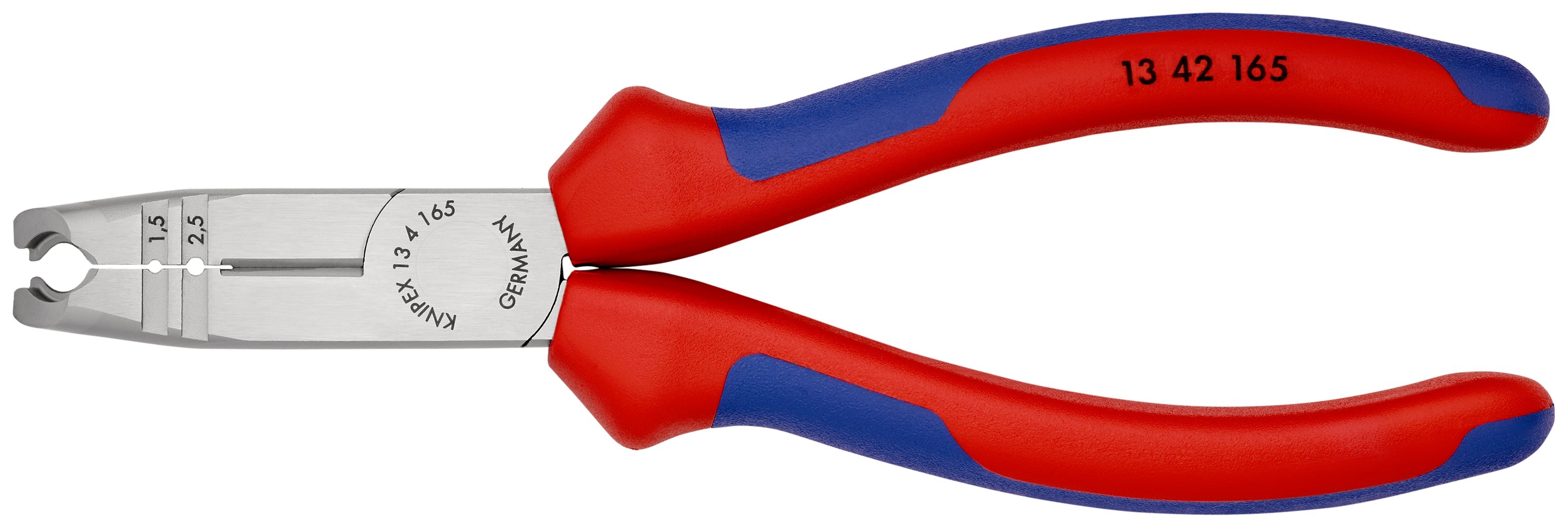 13 42 165 | Cutting & Stripping Pliers | Multi-Component Handle | Black Atramentized - 165mm