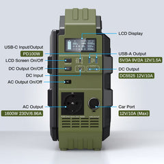 NBS SOLAR DS-S1600 1600W POWER STATION