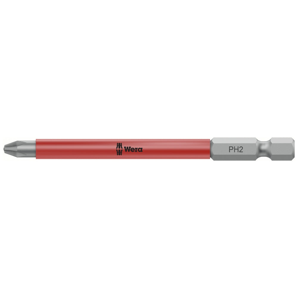 Wera | 853/4 SCR SL | Anti-Mar PH2 Screwdriver Bit - (Various Lengths)