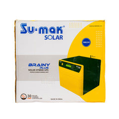 SUMAK SOLAR BRAINY PLUS 1600/24V PWM PURE SINE WAVE MPPT SOLAR HYBRID INVERTER