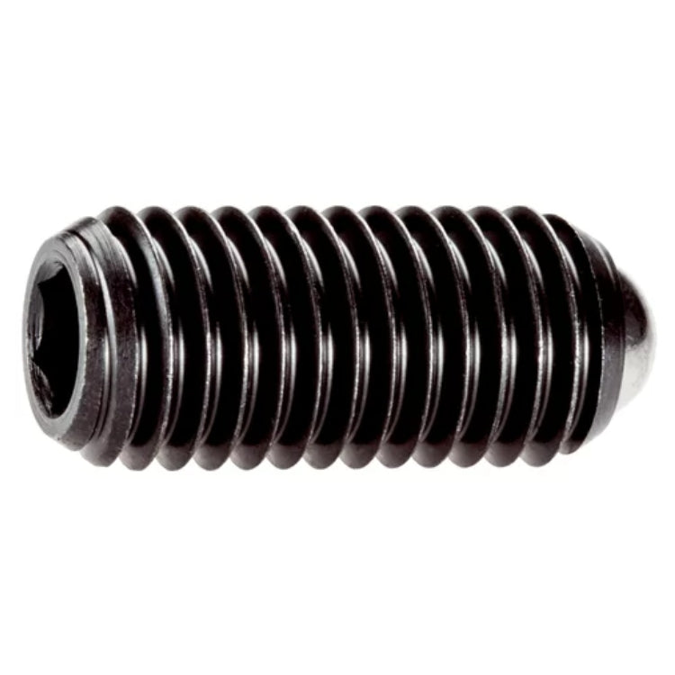 Halder | 22030 | Spring Plunger w/ Ball & Internal Hexagon | Heavy | Steel | Pack of 10 - (Various Diameters)