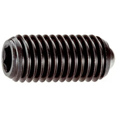 Halder | 22031 | Spring Plunger w/ Moveable Ball & Internal Hexagon | Standard | Steel | Pack of 10 - (Various Diameters)