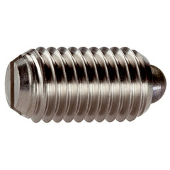 Halder | 22050 | Spring Plunger w/ Pin & Slot | Heavy | Stainless Steel | Pack of 10 - (Various Diameters)