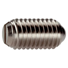 Halder | 22050 | Spring Plunger w/ Ball & Slot | Standard | Stainless Steel | Pack of 10 - (Various Diameters)