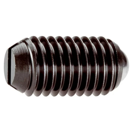 Halder | 22050 | Spring Plunger w/ Ball & Slot | Heavy | Steel | Pack of 10 - (Various Diameters)